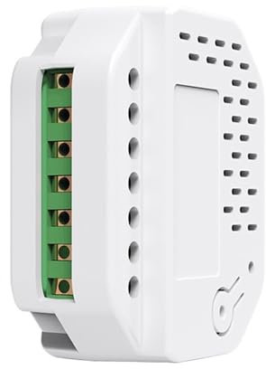 DNMBVQJB Smart HomeKit WiFi Interruptor de Pared DIY interruptores de luz Inteligentes 2 vías Relé inalámbrico módulo de automatización Trabajo(Zigbee 3PCS HomeKit)