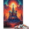 Puzzle mit 1000 Teilen Russland Rotes Quadrat Puzzle Holzpuzzle Lernspielzeug 1000 Teile (75 x 50 cm)