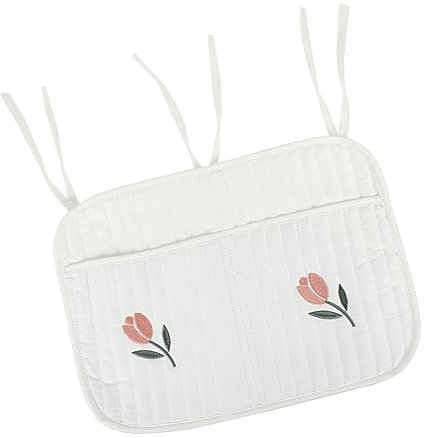 Alipis Aufbewahrungstasche Für Puppenbetten Kinderbetten Kinderzimmer Organizer Kinderwagen Aufhängetasche Krippen Organizer Essentials Hänge Windeltasche Aus Baumwolle