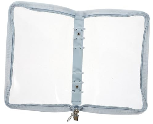 Angoily Reißverschlussbuch Softshell Binder Tagebuch Umschlag Hardcover Notizbücher Planer Binder Blatt Mit Tagebuch Buchumschlag Lose Notizbuchhülle Ringbuch Umschlagschutz Wenn