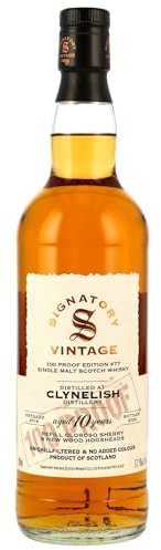 Clynelish 2016 Oloroso Sherry Butt Signatory Vintage 100 Proof Edition #77 10 Jahre Single Malt Whisky (1x0,7l)