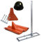 PremiumX Profi X100-48K SAT Dach-Sparren-Halter mit Kabeldurchführung für Satelliten-Antenne Satellitenschüssel - Komplett Set für die Dachinstallation