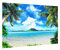 Bilderwelten Spritzschutz Glas - Traumurlaub - Quer 2:3, HxB: 40cm x 60cm