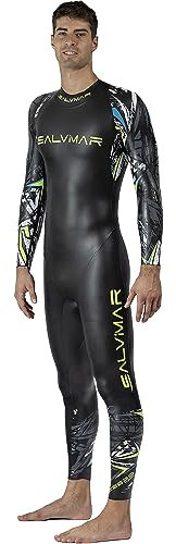 Salvimar Zeero Thermo Herren-Neoprenanzug, Mehrfarbig, L