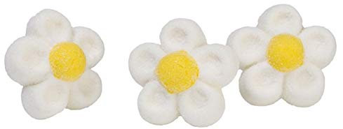 marshmallow caramelle varie forme e colori offerta (margherite bianche)