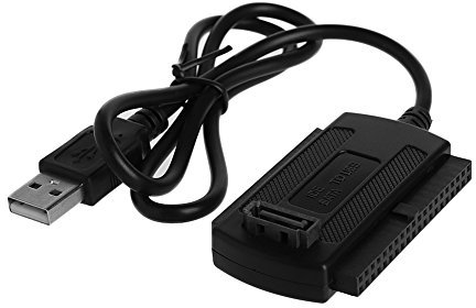 Lyqdxd Nuevo 25.2 USB 2.0 a IDE/SATA 2.5 3.5 disco duro disco HDD convertidor adaptador cable