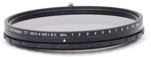 SLR MAGIC Variabler ND-Filter 0,4–1,8 (77 mm Hintergewinde, 86 mm vorne) (SLR-77VND II)