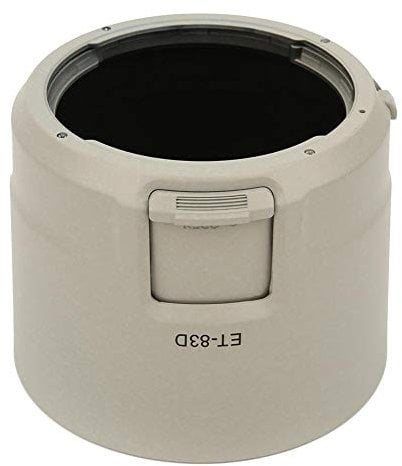 BigKing ET-83D Lens Hood, Canon Lens Hood, Camera Hood, White Lens Hood Shade, Plastic Lens Hood for Canon EF 100-400mm f/4.5-5.6L IS II USM
