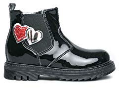 Stivaletto NeroGiardini Bambina con Elastico in Sintetico I021503F Black Una Calzatura Comoda Adatta per Tutte Le Occasioni. Autunno Inverno 2021. EU 30