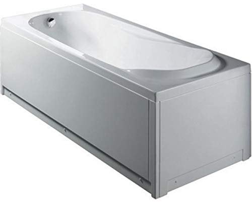 VASCA RETTANGOLARE SENZA IDROMASSAGGIO C/PANNELLI MOD. DIAMANTE cm. 150 x 70