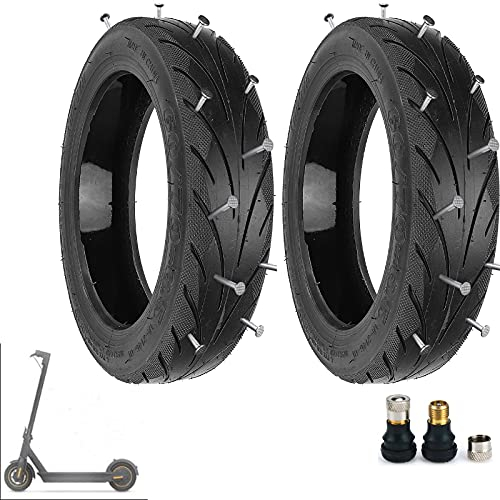 HYGJ Tmom Max G30D Reifen 60/70-6.5 Tubeless Reifen Explosionsgeschützte Scooter-Reifen für Segway Ninebot Max G30/ Max G30D Roller Selbstreparierender Reifen Verschleißfeste Ersatzreifen (2pcs)