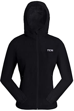 TCA AirLite 2.0 Giacca da Corsa Impermeabile Leggera da Bambina Tasche con Zip - Nero, XL Ragazze (12-14 anni)