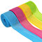 RUSPEPA Osterleinenband-Set – Grün/Pink/Blau/Gelb Juteband, 38 mm Breit X 4 Farben, Insgesamt 20 Yards Stoffband Für Partydekorationen, Diy-Handwerk