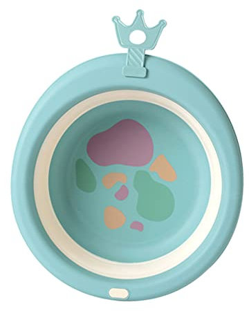 COLLBATH Bacinella Pieghevole in Silicone Faccia Bambini Multilavabo Bacino Facciale Pieghevole Multi- Lavabo Bacinella Bucato Pieghevole Portatile Neonato Piega Pp Ciotola Per Bambini