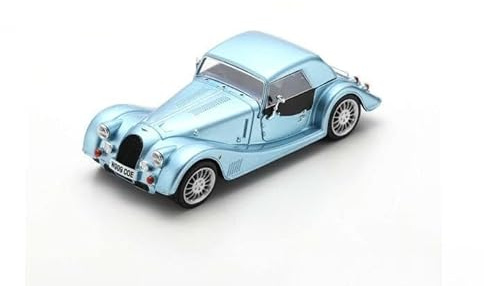 Schuco Morgan Plus six hellblau 1:43