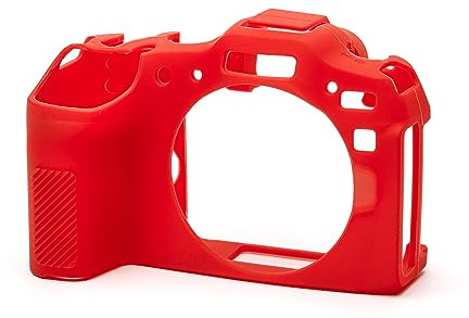 easyCover - Silikon Kameratasche - Schutz für Ihre Kamera - Canon R8 - Rot