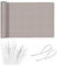 Sunnylaxx Balkon Sichtschutz 70x600 cm Balkonumspannung,Balkonabdeckung PES, Wind- und UV-Schutz,Benutzerdefinierte Taupe