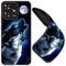 JEZSTHAI Schutzhülle Kompatibel mit Handy ZTE Blade A73 4G Hülle Silikon Fallschutz Muster Design Handyhülle,Ultra Dünn Flexible Stoßfeste Bumper Case,Weiche Anti-Kratzt Rückseite,B07