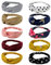 DRESHOW 10 Stück Damen Stirnbänder Boho Stirnband Kopfband Haarband Gedruckt Stirnbänder Knoten Verdrehtes Elastische Kopf Wickeln Niedlich Haarschmuck