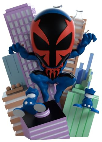 Youtooz Marvel Collection Spiderman 2099#1 13 cm Vinyl-Figur, Sammlerstück Miguel O'Hara Actionfigur, Spiderman-Figur, Spiderman-Sammelfiguren für Jungen, Spiderman-Sammelfigur