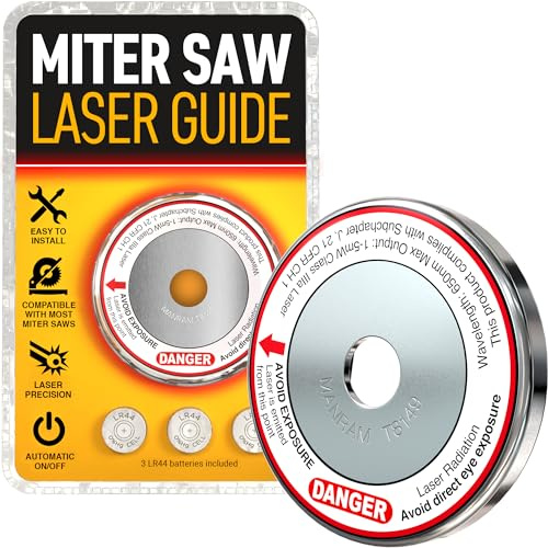 Miter Saw Laser Guide - Miter and Portable Saw Laser Guide, Miter & Portable Saws