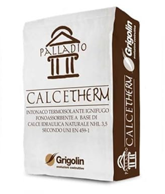 grigolin Yeso termoaislante mineral superligero a base de inertes silíceos - Calcetherm