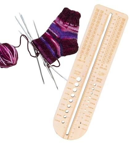 Generisch Sockenlineal Für Gestrickte Socken, Sockenblocker Zum Stricken, Sockenbretter Mit Größenangabe, Sockenbretter Zum Stricken Mit Größenangabe, Socken Stricknadel Messgerät
