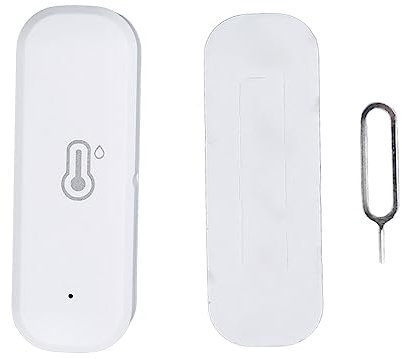 Temperatur-Feuchtigkeitssensor Smart Life APP-Fernbedienung Echtzeitüberwachung Genaue Messwerte Überwachen Sie Smart Home-Arbeiten für Büros, Häuser, Lagerhäuser (#2)