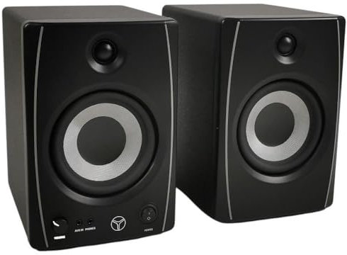 AUDIODESIGN PRO Monitor da studio PA MS SET 5, casse attive e passive con woofer 5 e tweeter da 20 mm, casse audio bluetooth, Potenza MAX 2x70W, direzionemusica.it