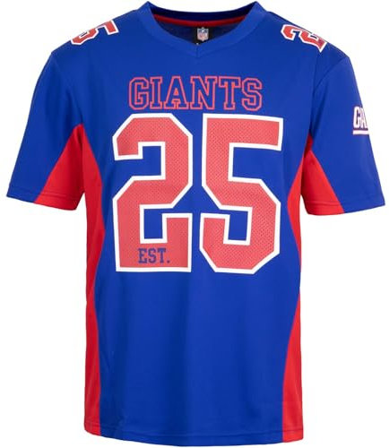 Fanatics Core NFL Team Jersey Trikot (DE/NL/SE/PL, Alphanumerisch, XL, Regular, Regular, New York Giants)