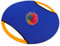 CIYODO 1Pieza Platos para Set Plato Azul y Bola Elástica para Actividades Al Aire y Diversión Familiar