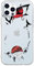 Yomyejisoo Coque pour Apple iPhone 13/iPhone 14 6.1'', Anime Naruto Akatsuki Manga Motif Personnages de Dessins Animés Japonais Étui Protection Housse de Silicone TPU Antichoc Bumper Case, Noir