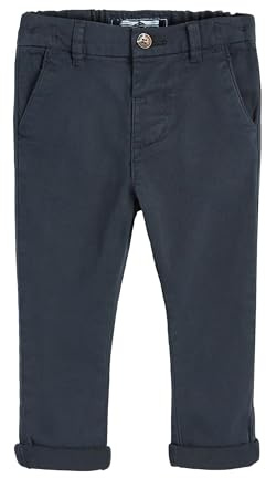 NEXT Jungen Chinohose mit Stretch Marineblau 116-122