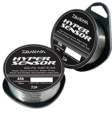 Daiwa Hyper Sensor Gun Metal Monofil 300m 5lb - HSGMM300-05