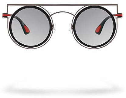 AirDP Style Unisex Galapagos Sunglasses, C2 Shiny Gun, 47