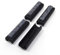 Design61 Filzgleiter 4er Set Stuhlgleiter Bodenschongleiter Ø 12-13 mm Silencer Möbelgleiter Klemmschalengleiter mit geräuschdämpfender Filzgleitfläche