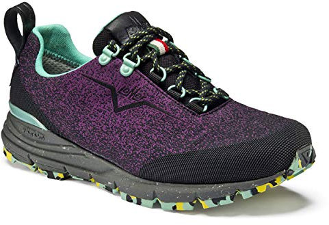 LOMER Spider Ultra MTX, Sport-Sneaker, geeignet für verschiedene Gelände, Sohle aus Vibram, ultra-wasserdichte MTX-Membran, Schnürung, Damen, Kirsche, 37 EU