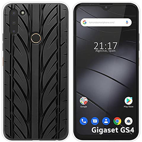 Silikon-Schutzhülle für Gigaset GS4 Design Pneumatisch Muster