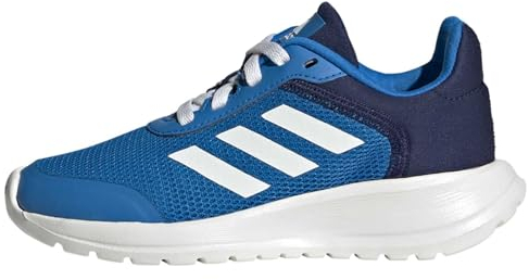 adidas Tensaur Run Shoes Laufschuhe, Blue/Core White/Dark Blue, 39 1/3 EU