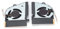 Zunate Ventilateurs de Refroidissement pour Processeur Double, 4 Broches DC 12V/1A Ventilateurs de Refroidissement pour Processeur à Faible Bruit, pour ASUS ROG Zephyrus G14 Ga401i Ga401iv