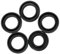 MACHSWON O-Ringe aus Nitrilkautschuk, 14 mm Außendurchmesser, 9 mm Innendurchmesser, 2,5 mm Breite, metrische Dichtungsringe, O-Ring-Dichtung, O-Ringe, Dichtungsösen, Schwarz, 50 Stück