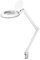goobay 60362 LED Lupenleuchte mit Klemme / 9 W Leistungsaufnahme / 127 mm Kristall-Glaslinse/Farbtemperatur 6400 K / 1.75x Vergrößerung/Lichtstrom 83-730 Lumen/Weiß
