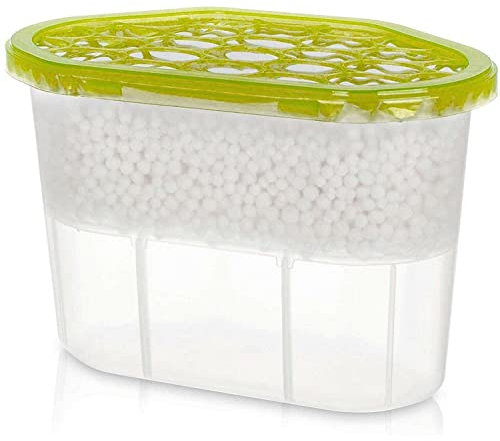 MantraRaj 400ml Interior Dehumidifiers Helps Stop Damp, Mildew, Mould Condensation Moisture Absorber Remover in Home Kitchen Wardrobe Bedroom Caravan Office Garage Bathroom, Basement (6PK, Yellow)