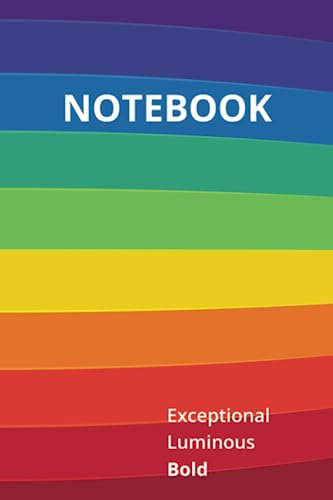 Notebook: Exceptional Luminous Bold