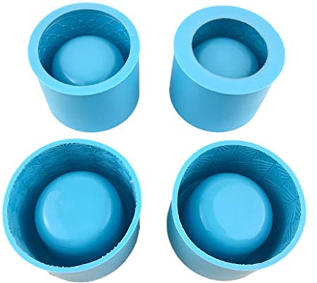 Molde cilíndrico de silicona para macetas de yeso, molde de resina para jarrón, molde de resina epoxi, moldes de silicona para macetas de hormigón, moldes de silicona para macetas de hormigón, moldes