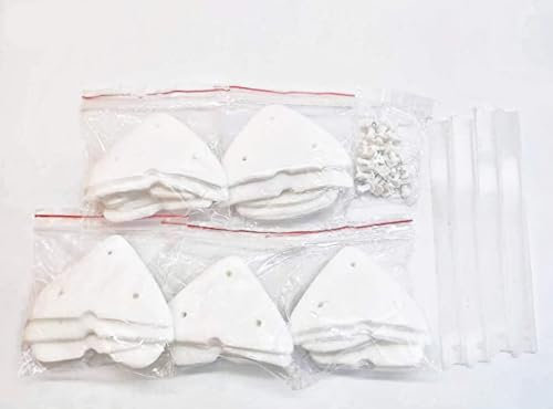 Amffed Nettoyeur de vitres magnétiques double face, essuie-glace extérieur, 5 vitesses réglables, outil de lavage pour fenêtres vitrées de voiture doubles (kits)