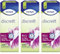 Discreet ultra mini plus Slipeinlagen Pads Damenbinden 24 STÜCK x 3 Packungen