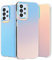nicekool Hülle für Samsung Galaxy A53 5G, HandyHülle Case für Samsung Galaxy A53 5G Schutzhülle Kratzfeste Rückseite Durchscheinende Matt, Schillernd Fluoreszierend