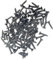 100 PCS Black Wood Screws (3.5mm x 16mm) Double Countersunk Multi Purpose Organic Woodscrews