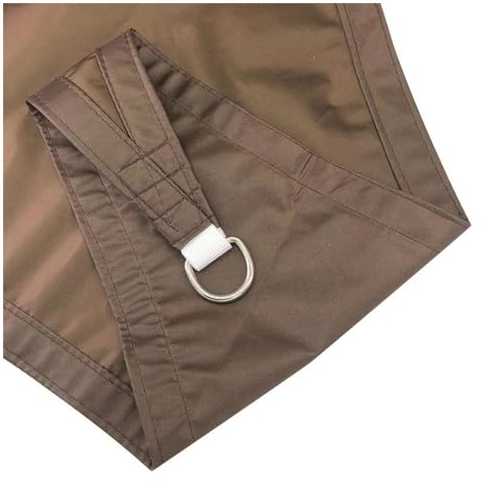 Sonnenschutz Sunsegel,AußEnbereich Schattentuch Wasserdichter dreieckiger Sonnenschutz, Außenüberdachung, Garten-Pool-Sonnenschutz, Segelmarkise, Camping-Markise(Color:Q,Size:2X2M)
